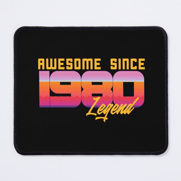 Item preview, Awesome Since 1980 Legend, Limited Edition, 44th Birthday, Retro Classic Vibe, Legend is Born, 44 years of being awesome, designed and sold by DjenShop.