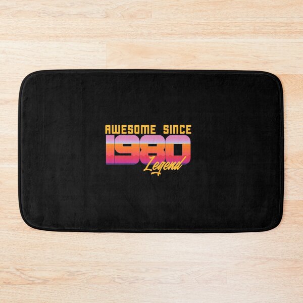 Item preview, Awesome Since 1980 Legend, Limited Edition, 44th Birthday, Retro Classic Vibe, Legend is Born, 44 years of being awesome, designed and sold by DjenShop.