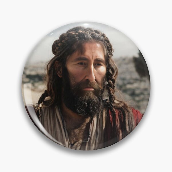 Item preview, Ultra Realistic Jesus from the Shroud of Turin  designed and sold by ShroudFaceAI.