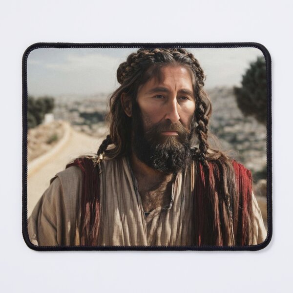 Item preview, Ultra Realistic Jesus from the Shroud of Turin  designed and sold by ShroudFaceAI.