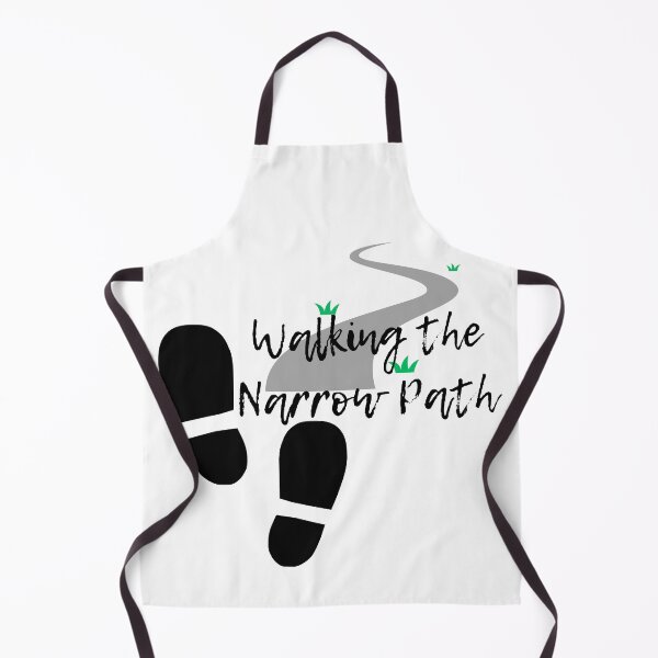 Item preview, Walking the Narrow Path, Footprints and Narrow Path Art designed and sold by Faithloveshop.