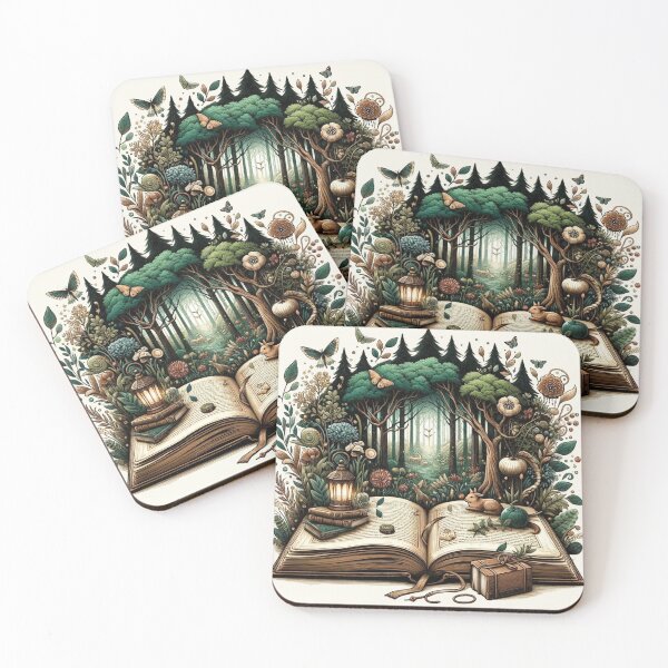 Item preview, Mystical Forest Library designed and sold by kewtzee.