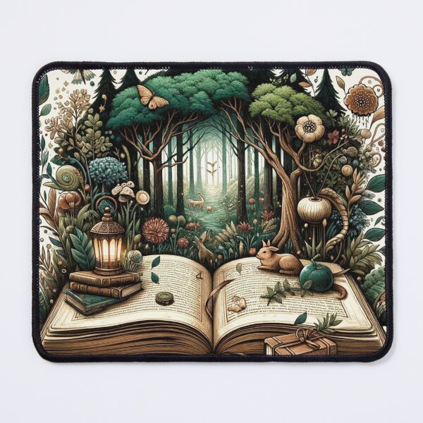 Item preview, Mystical Forest Library designed and sold by kewtzee.