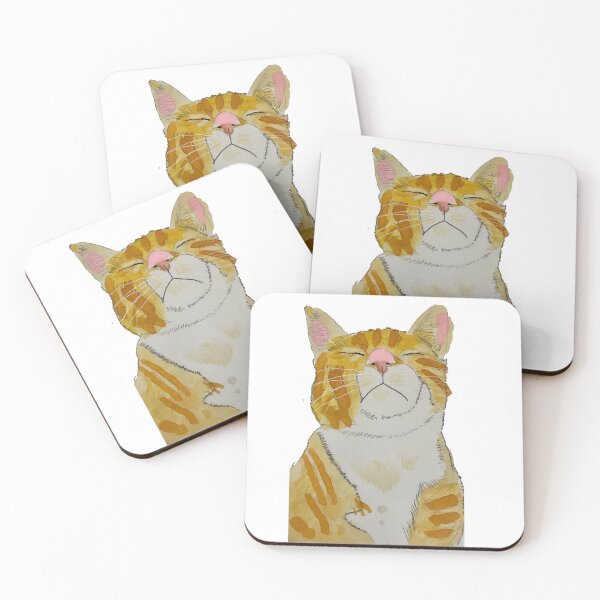 Item preview, contented cat designed and sold by johnnyvu.