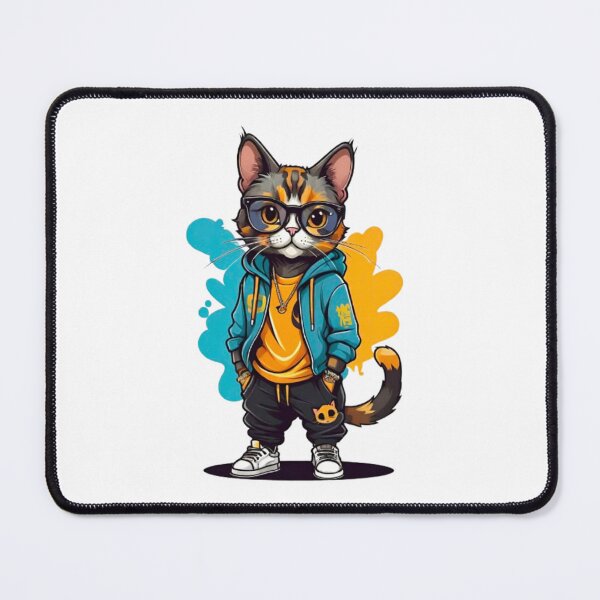 Item preview, Cat tortie hiphop designed and sold by KorArtStudio.