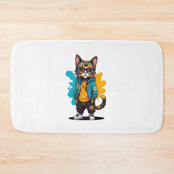 Item preview, Cat tortie hiphop designed and sold by KorArtStudio.