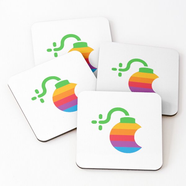 Item preview, iBoom Classic Apple Logo Bomb Design designed and sold by B4N4N4.