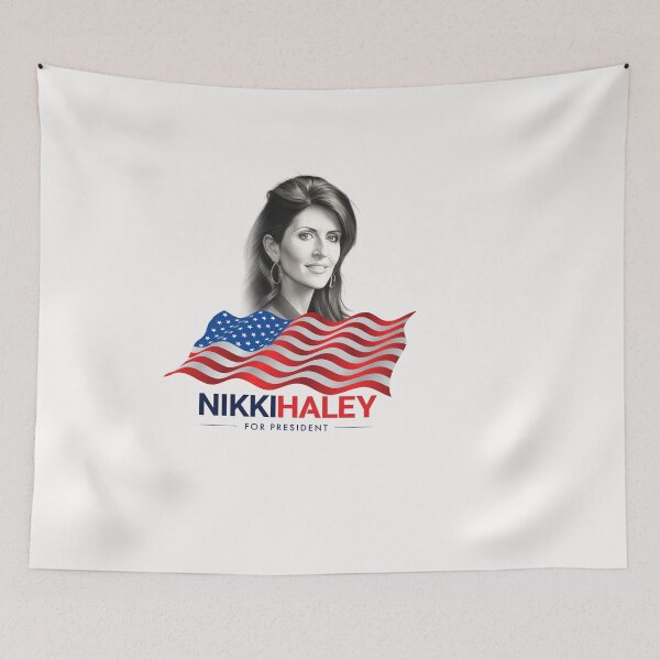 Item preview, NIKKI HALEY ESSENTIAL TSHIRT designed and sold by exponentialart.