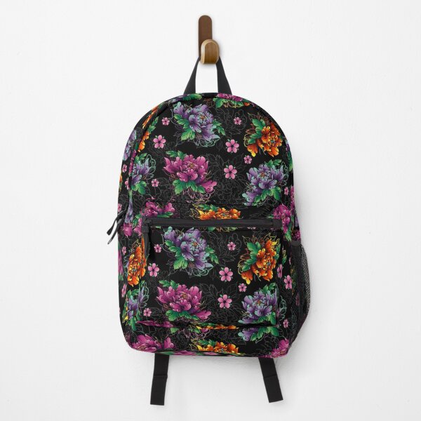 Item preview, Flower tattoo style designed and sold by lupotextil.
