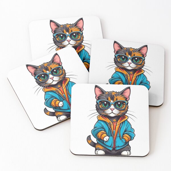 Item preview, Lindo gato tortuga hiphop designed and sold by KorArtStudio.