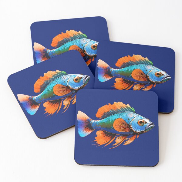 Item preview, Dazzling Fins: Peacock Fish designed and sold by ZipperDragon88.