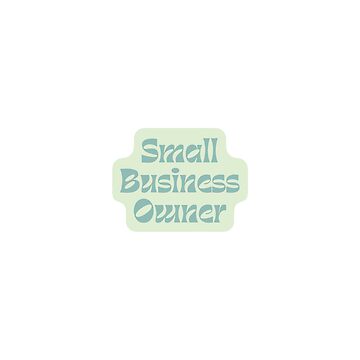 Artwork thumbnail, Small Business Owner - Blue by Zahra Rashid