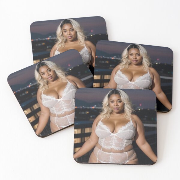 Item preview, Copy of Copy of Grown and Sexy Ebony, Black Woman on a Caribbean Vacation, Ai Model designed and sold by CurviRadiance.