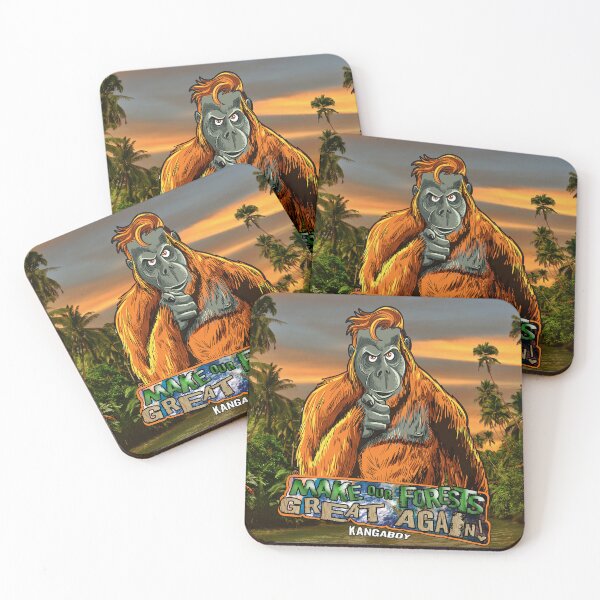 Item preview, Make Our Forests Great Again - Planet Earth Orangutan designed and sold by Kangaboy.