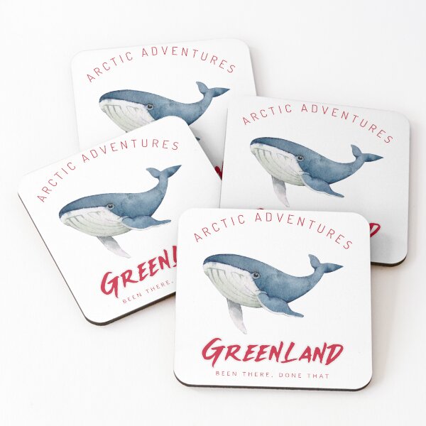 Item preview,  Greenland Arctic Adventures Been There Done That Blue Whale designed and sold by GraTEEtude.