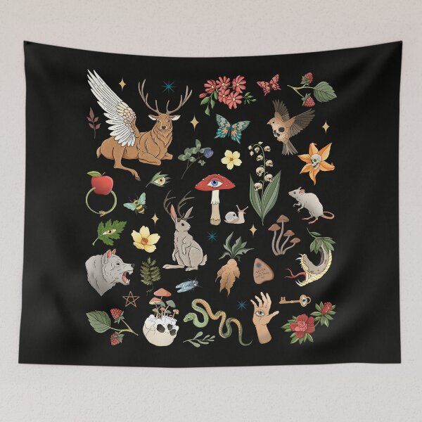 Item preview, Witchy Garden Mystical Creatures designed and sold by Fairymeshop.
