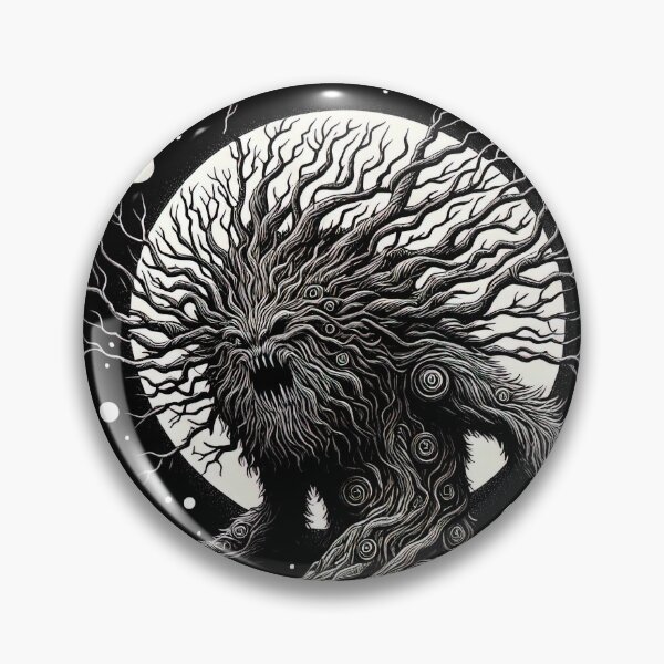 Item preview, Ent Tree Monster Vintage Fairy Tale Character Old Tree Goblin designed and sold by SpookshowDesign.