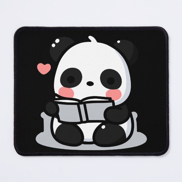 Item preview, Cute Panda Reading designed and sold by BluRockDesigns.