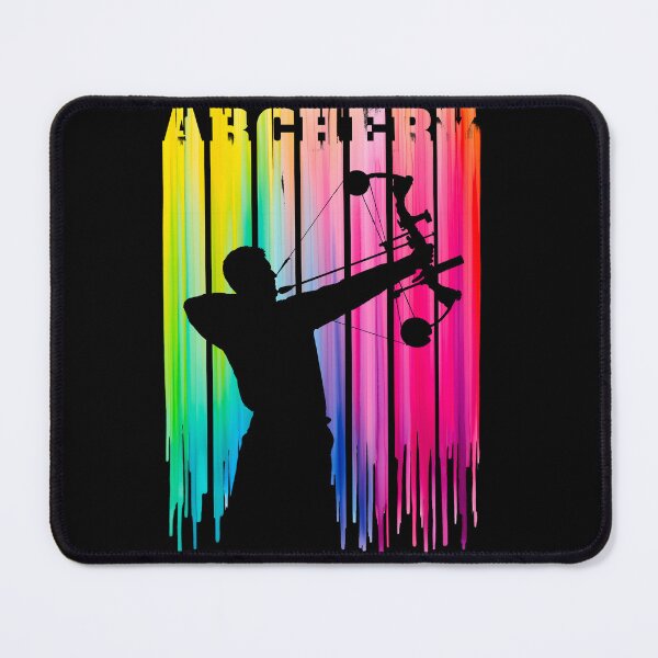 Item preview, Rainbow Archery compound bow and arrow hunting archery male guy dude designed and sold by TankandDPS.