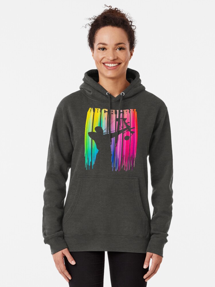 Rainbow Archery compound bow and arrow hunting archery male guy