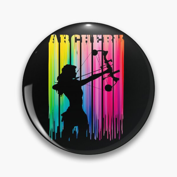 Item preview, Rainbow Archery compound bow and arrow hunting archery female woman girl designed and sold by TankandDPS.