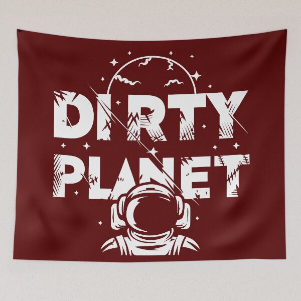 Item preview, dirty planet astronaut designed and sold by The-Element.