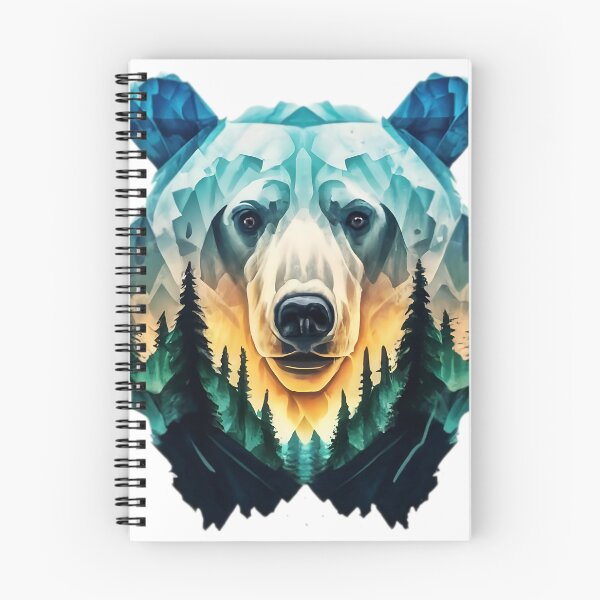 Item preview, Wild Bear Head designed and sold by PlanetMarker.
