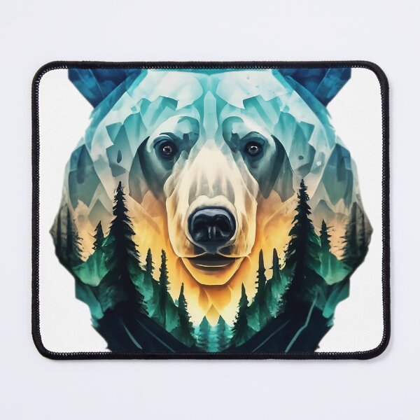 Item preview, Wild Bear Head designed and sold by PlanetMarker.