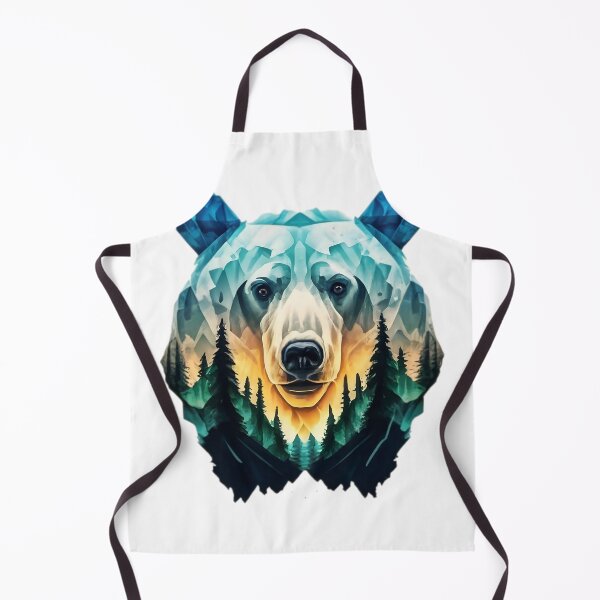 Item preview, Wild Bear Head designed and sold by PlanetMarker.