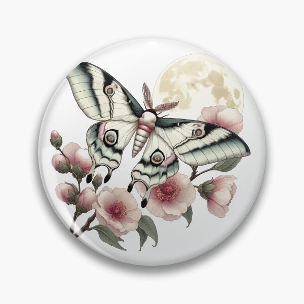 Item preview, chinese moon moth designed and sold by Suukunna.
