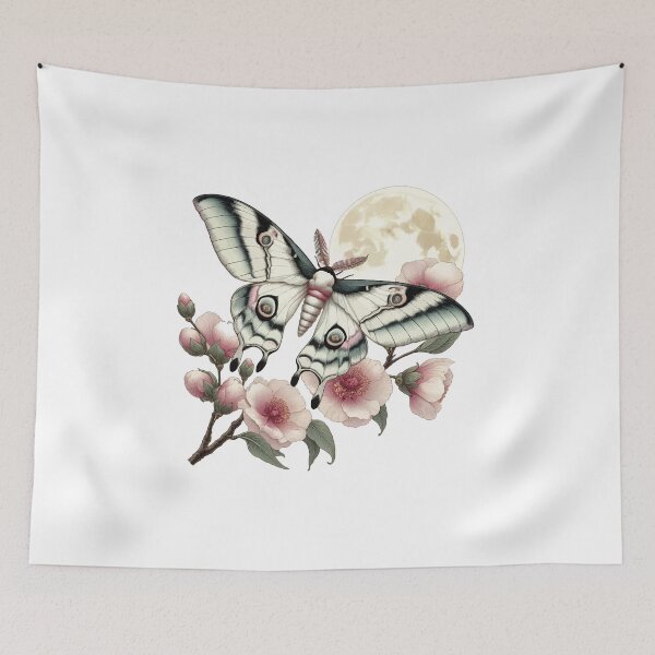 Item preview, chinese moon moth designed and sold by Suukunna.