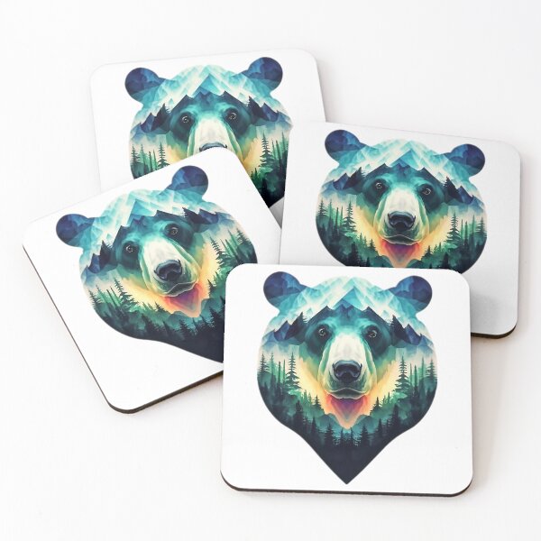 Item preview, Wild Bear Head designed and sold by PlanetMarker.