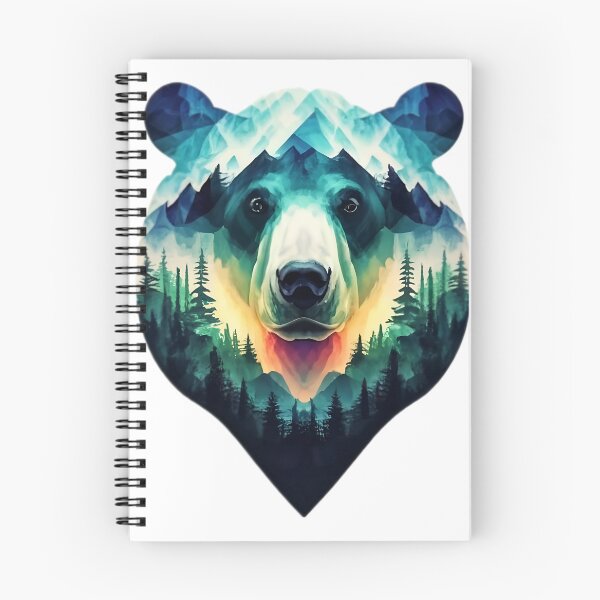 Item preview, Wild Bear Head designed and sold by PlanetMarker.