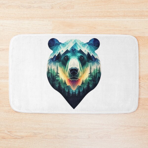 Item preview, Wild Bear Head designed and sold by PlanetMarker.