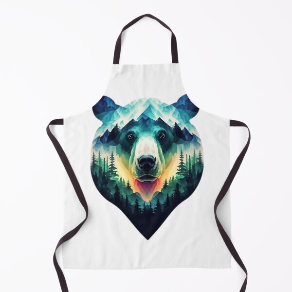 Item preview, Wild Bear Head designed and sold by PlanetMarker.