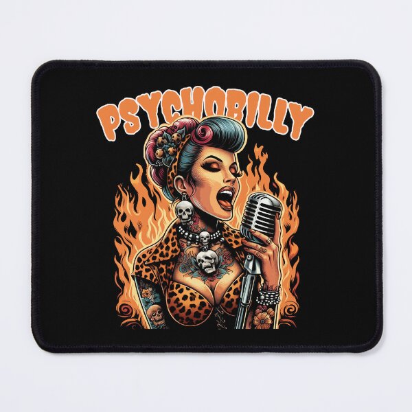 Item preview, Psychobilly Girl designed and sold by PulpVintage.