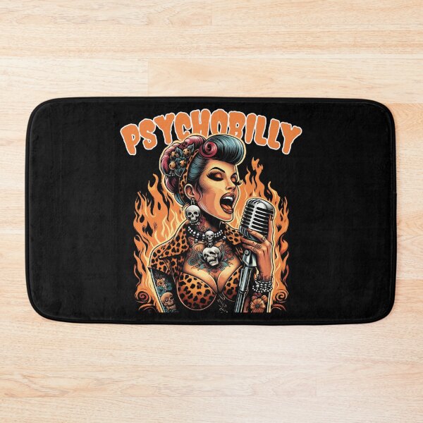 Item preview, Psychobilly Girl designed and sold by PulpVintage.