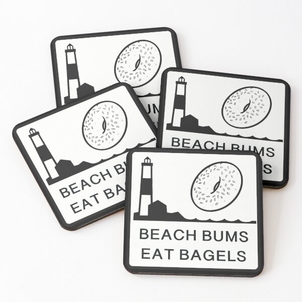 Item preview, beach bums eat bagels designed and sold by tragictbh.