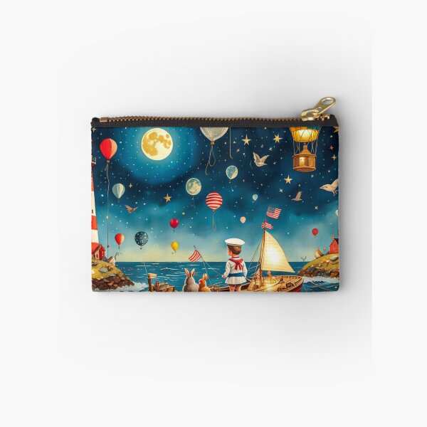 Item preview, Delightful Enchanted Mixed media collage depicting, A Cute Sailor, Illustrations Of Nostalgia & Charm Nursery Rhyme Characters  designed and sold by MyArt23.