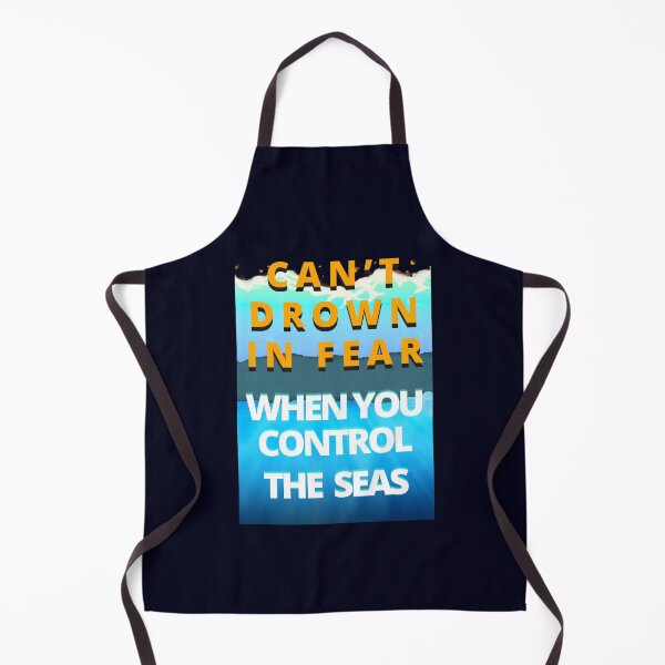 Item preview, Can't Drown in Fear Motivational Quote designed and sold by FlammableTacoTS.