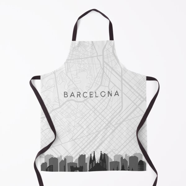 Aperçu de l'œuvre Plan de Barcelone Design créée et vendue par simplestic.
