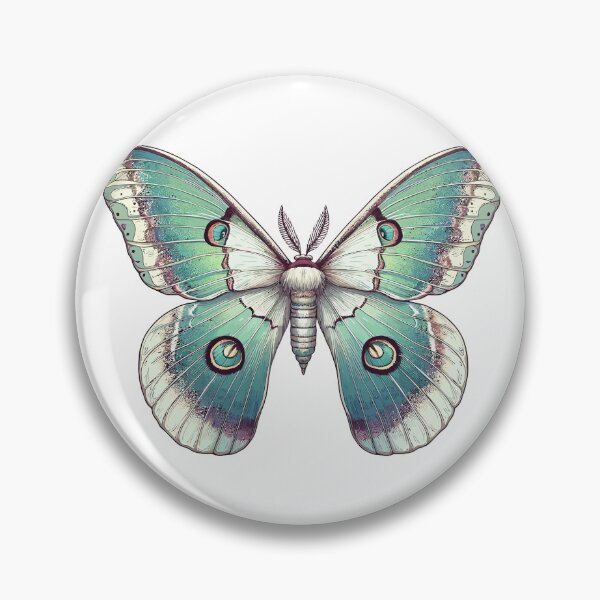 Item preview, chinese moon moth designed and sold by Suukunna.