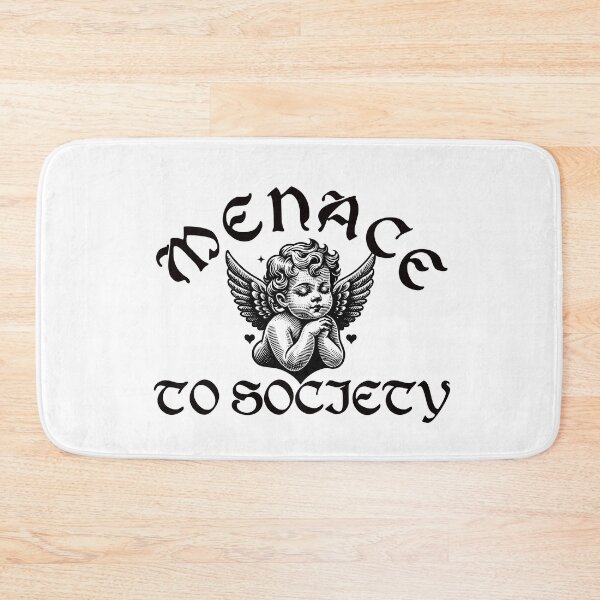 Item preview, Menace to Society Cute Vintage Cherub  designed and sold by retrorascal.