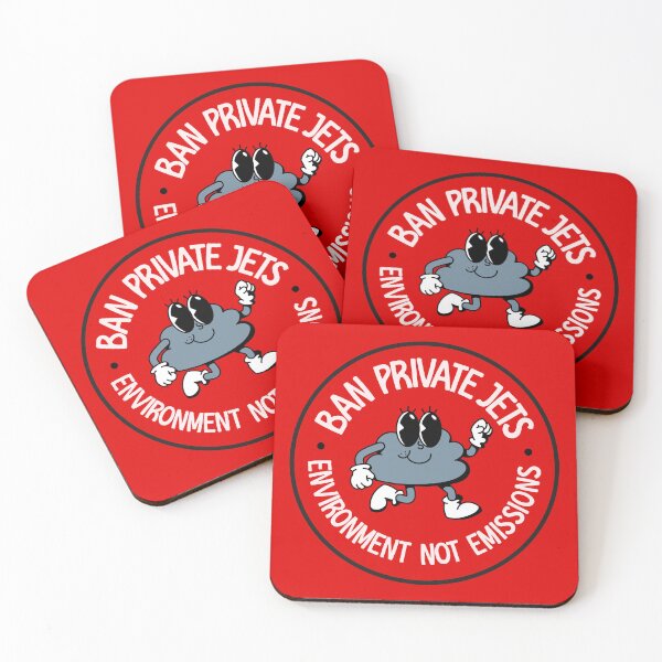 Item preview, Ban Private Jets, Environment Not Emissions - Green Energy designed and sold by Picket Club.