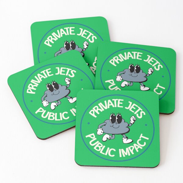 Item preview, Private Jets, Public Impact - Support Green Energy designed and sold by Picket Club.