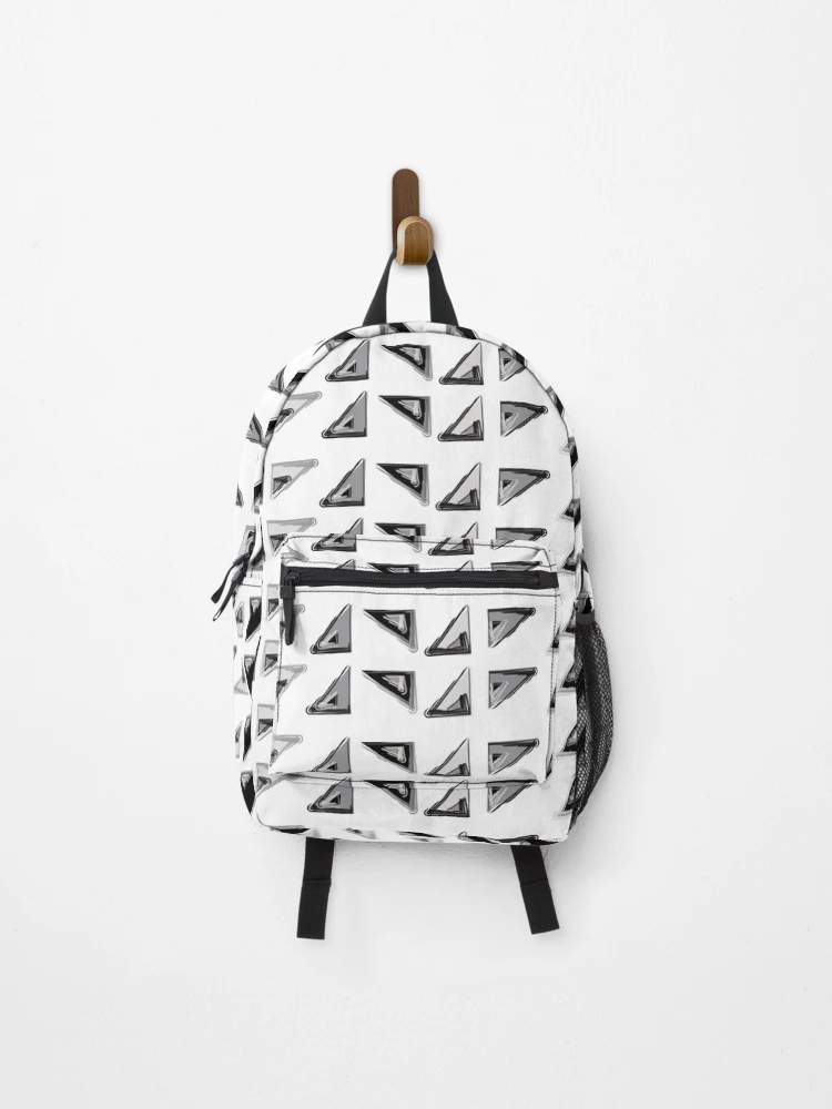 Thumbnail 1 of 3, Backpack, Triangles designed and sold by BuddingTree.