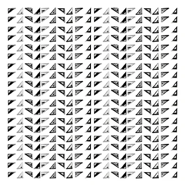 Artwork thumbnail, Triangles by BuddingTree