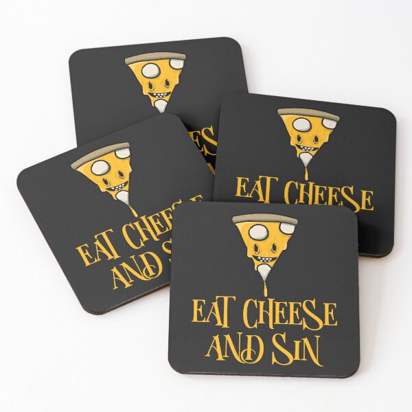 Item preview, Eat Cheese and Sin designed and sold by 87-Aesthetics.