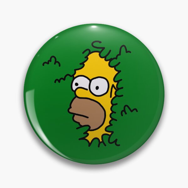 Item preview, homer inside the grass designed and sold by Kado-detalles.