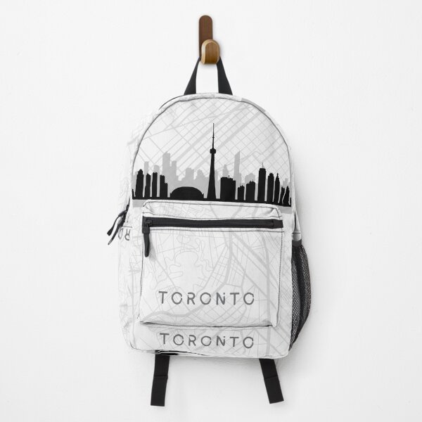 Item preview, Toronto map and skyline designed and sold by simplestic.